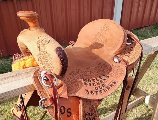 SADDLE SURE “I never had a class” in saddle making, said craftsman Will Burgess.“I learned from my buddy and would go visit with the old saddle makers and learn from them. In the beginning, I would go to horse sales, and buy saddles, and tear them apart to see how they were made.” | COURTESYPHOTO