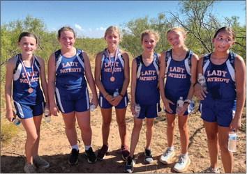 Valley XC medals at Bison Run meet
