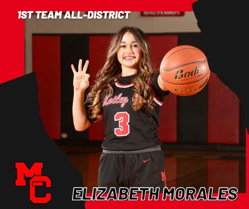 ELIZABETH MORALES, 1ST TEAM ALL DISTRICT