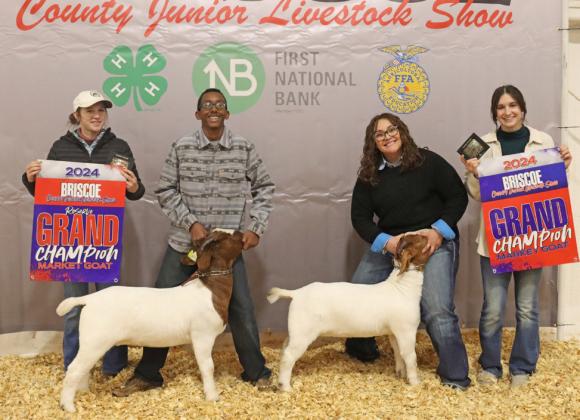 SEINOR SHOWMANSHIP, GOAT MICAH FERREL