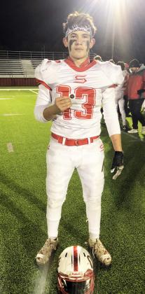 PLAYOFF PLAYER OF THE WEEK Silverton’s Jace Alvarado was selected by Texas 1A Fan as Sticker Player of the Week. | TEXAS 1A FAN PHOTO