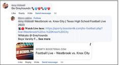 SPORTS SHAM Ever noticed a link like this one on your social media feed? Don’t click on it—hide it, or better yet, report it. | CAPROCK COURIER