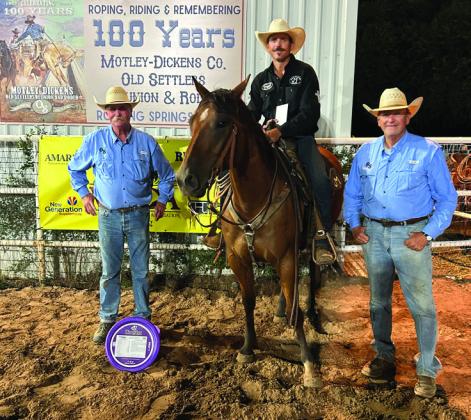 TOP HORSE —HEGAN LAMB, TONGUE RIVER RANCH