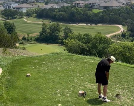ACE AT STATE AceTaylor of Motley County competing at the state golf tournament. | COURTESY PHOTO
