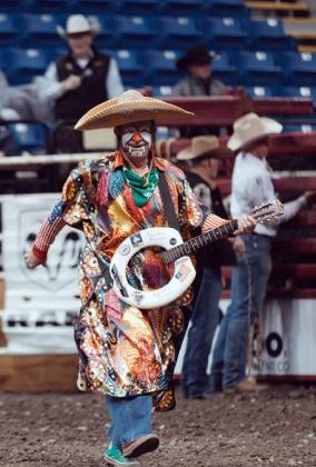 COTTLE KING RODEO Gizmo McCracken, a nationally recognized rodeo clown, will be appearing at this year’s Cottle-King Rodeo April 17-18, 2026 in Paducah. | COURTESY PHOTOS