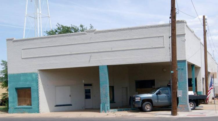 IN A 2014 PHOTO the gas station was still intact. | COURTESY PHOTO