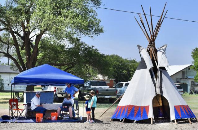HISTORY SEEKERS Comanchero Canyons Museum hosted its annual Rendezvous celebrating history, archaeology, and culture Saturday. | KAYLA WHITE