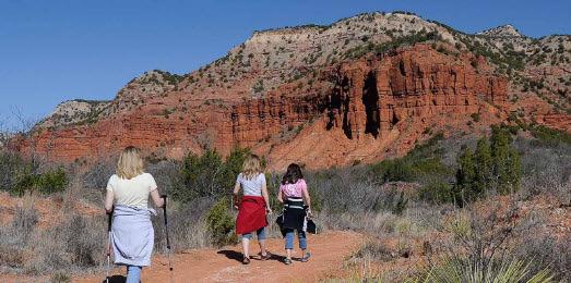 NEW YEAR Caprock Canyons State Park is offering a variety of activities for January, including the always popular First Day Hike | TPWD PHOTO