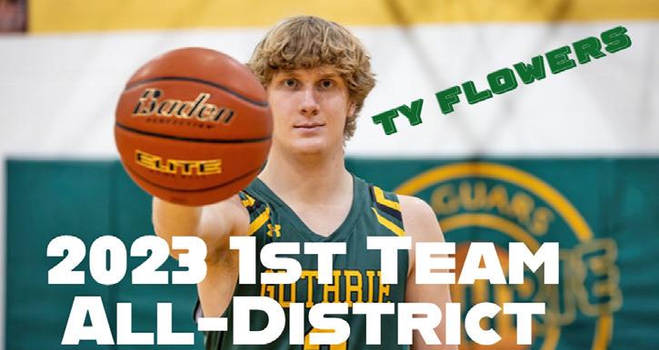 SPOTLIGHT ON GUTHRIE BOYS ALL-DISTRICT BASKETBALL HONORS