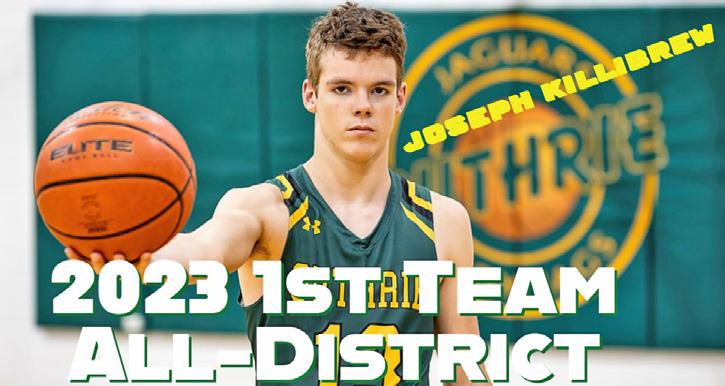 SPOTLIGHT ON GUTHRIE BOYS ALL-DISTRICT BASKETBALL HONORS