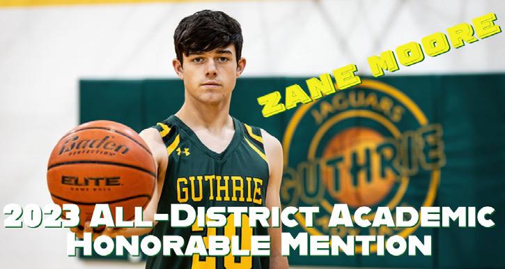 SPOTLIGHT ON GUTHRIE BOYS ALL-DISTRICT BASKETBALL HONORS