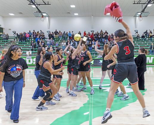 Lady Matadors BiDistrict Win over Petersburg.