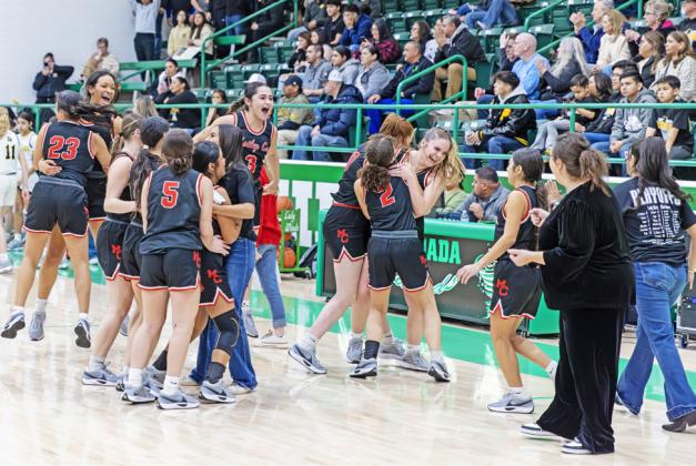 Lady Matadors BiDistrict Win over Petersburg.