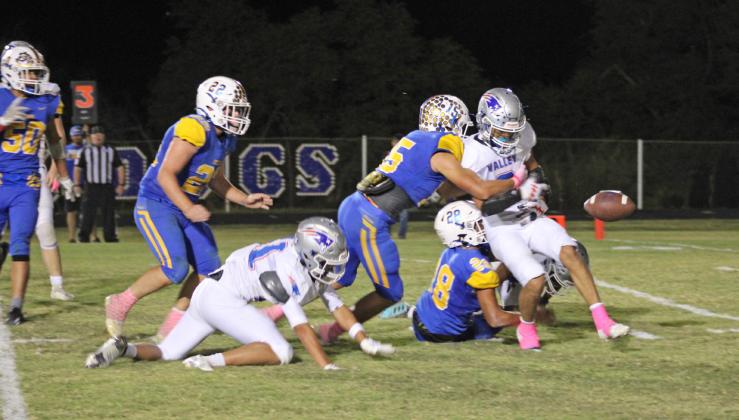 Valley loses key starter in loss to Spur