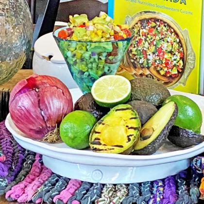 SPICY MOTHER'S DAY Looking for a savory menu for Mom? Grilled Avocado Salsa can spice things up for any occasion. | ANGELA LA RUE PHOTO