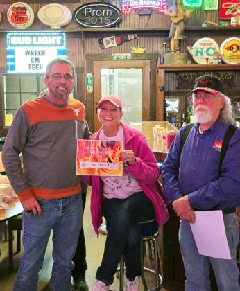 Briscoe Co. Chili Cook-Off Winners