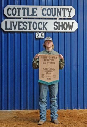 STEER RESERVE GRAND CHAMPION BRODY BECK