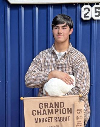 GRAND CHAMPION RABBIT KENDRICK MONROE