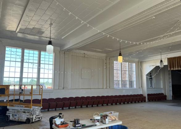 Turkey’s Bob Wills Center gets new roof