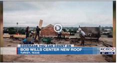 Turkey’s Bob Wills Center gets new roof
