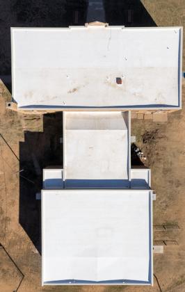 Turkey’s Bob Wills Center gets new roof