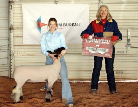 GRAND CHAMPION LAMB HARLEE HILL
