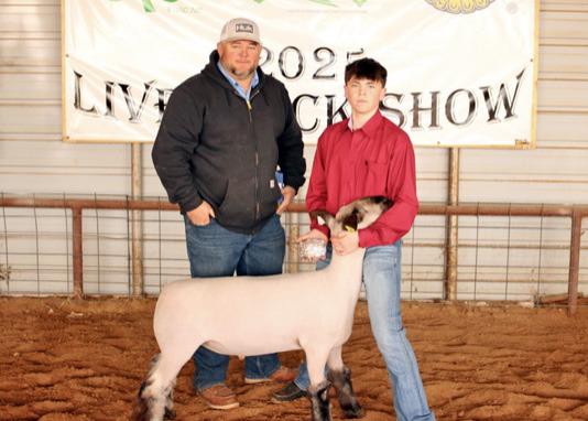 INTERMEDIATE SHOWMANSHIP, LAMB BLAIZE BAXTER