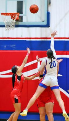 VALLEY BASKETBALL Valley’s two state-ranked teams prevailed last week over Patton Springs. The #1-in-the-state Lady Patriots defeated the Lady Rangers 102-13, and the #15-in-the-state Patriots stopped the Rangers 57-20. | SHADI BUCHANAN PHOTOS