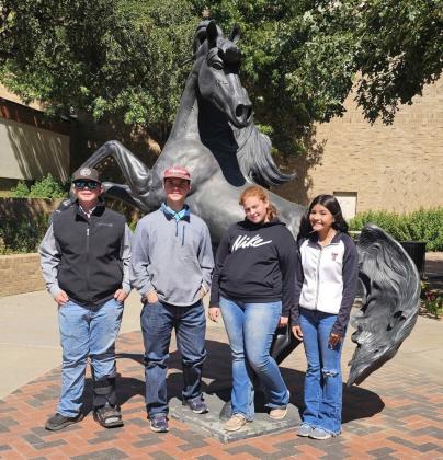 Motley Co. 4-H competes in meat judging at Texas Tech