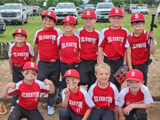 Silverton Coach Pitch wins 1st Place Team in Floydada Little League Baseball