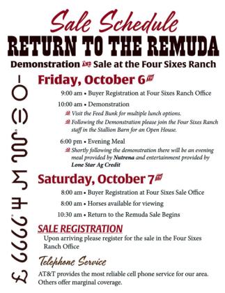 28th Annual ‘Return to the Remuda’ in Guthrie Oct. 6-7