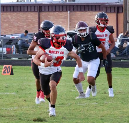 MOTLEYVICTORY The Matadors settled down in the second half of last week’s matchup against Booker, to take a decisive win. | COURTESY PHOTOS