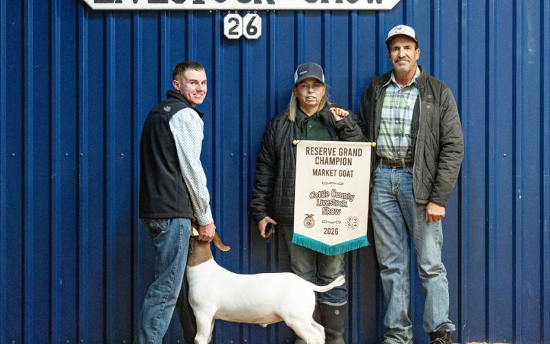 RESERVE GRAND CHAMPION MARKET GOAT JETT PARKS