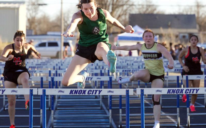 Lady Jags finish 3rd at Knox City meet