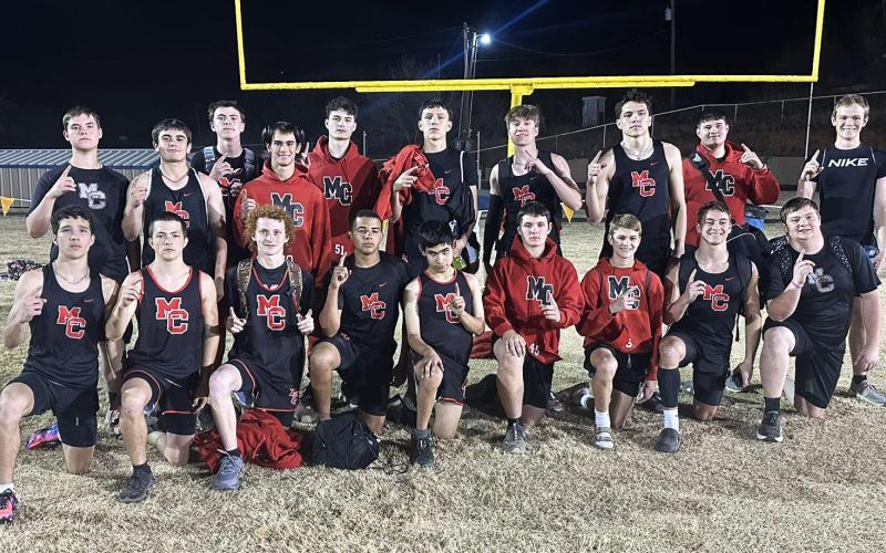 MOTLEY HONORS The Motley County Matadors and Lady Mats track and field teams competed strong in Spur last week. Motley County had all four teams competing and finished as overall meet champions. The girls finished 3rd overall, scoring 103 points as a team; the boys finished 2nd overall, scoring 89 points as a team. | COURTESY PHOTO