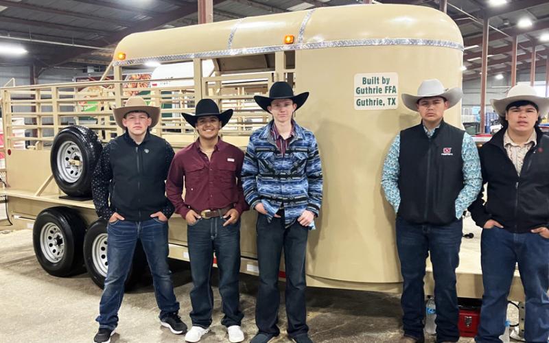 AGMECHHONORS Pictured L-R: KarsenTaylor, Steven Uribe, Alex McWhirter, Kaden Taylor, Bryson Taylor.