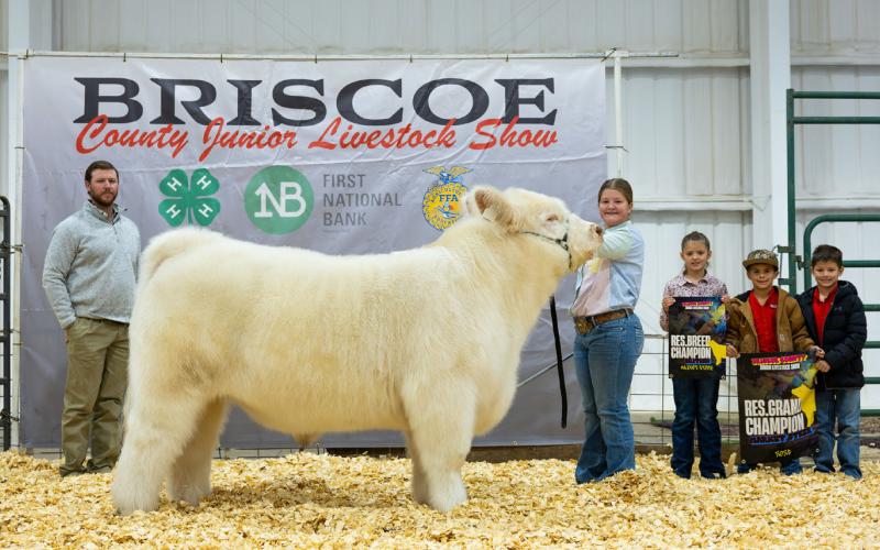 MARKET STEER RESERVE GRAND CHAMPION KYNLIE BROCK