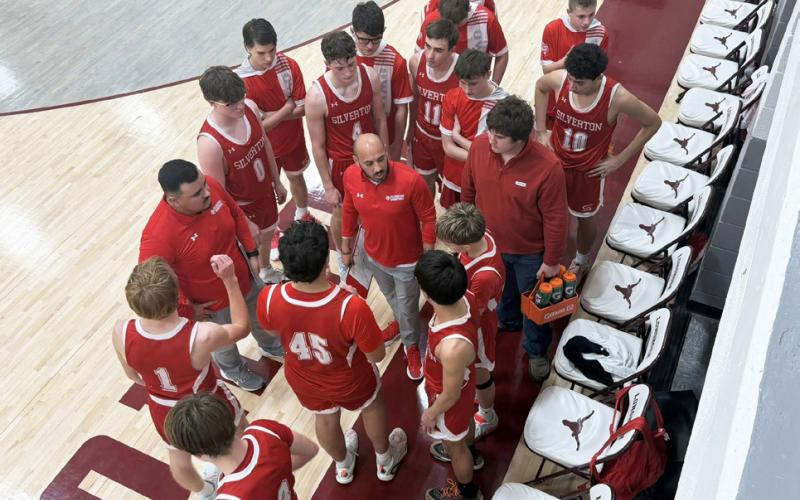 IN THE HUNT The Silverton Owls varsity boys basketball team is in pursuit of a playoff spot. | COURTESY PHOTO