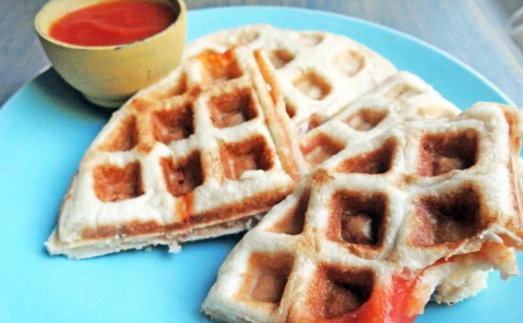 YOUR WAFFLE IRON is one way to mix things up in the kitchen, with these simple, stuffed calzones. | ANGELINA LARUE