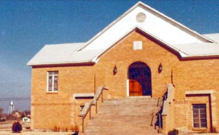 130th ANNIVERSARY The First United Methodist Church of Turkey shown above is commemorating its 130TH ANNIVERSARY anniversary on Sunday. See below, drawing of original church. | COURTESY PHOTO, GRAPHIC
