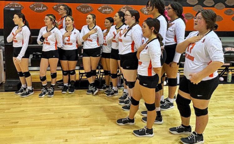 The Paducah Lady Dragons led the home crowd in an a capella singing of the national anthem prior to the team’s match with Benjamin October 18. FULL STORY, PAGE 6 | SUE JANE SULLIVAN