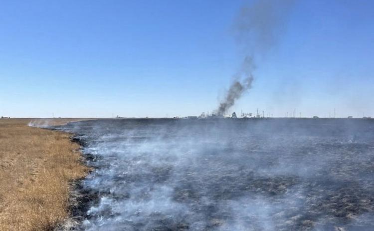 Silverton VFD assists in battling nearby 100-acre grass fire