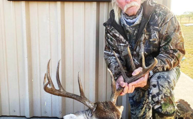 MATADORHUNT Michael Loper won one of theWhitetail Bonanza huntsthoughTexasParks&amp;Wildlife’sBigTimeTexasHuntdrawings. He chose the Matador Wildlife Management Area for his hunt. Michael was successful in harvesting this nice 10-pointer in OX Pasture. The buck field-dressed 159 pounds and scored 149-3/8' gross and 147-1/8' net B&amp;C. For more information about BigTime Texas Hunts visit www.tpwd.texas.gov/huntwild/hunt/public/btth | COURTESY PHOTO