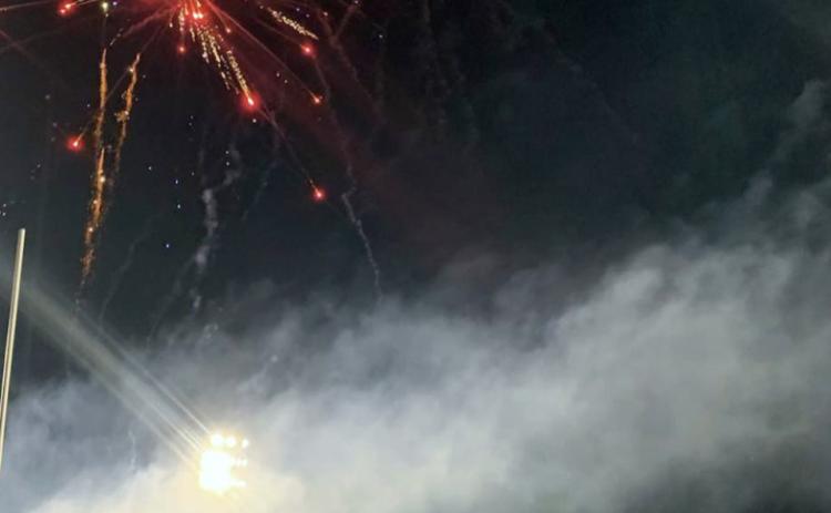 MIDNIGHT MADNESS Across Caprock Country area football teams kicked off their first X’s and O’s of the season with Midnight Madness in the wee hours of Saturday morning. Valley’s football festivities included fireworks at the field. | COURTESY PHOTO