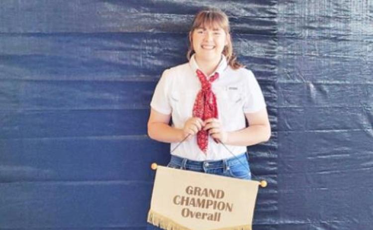 Lindee Miller wins Top of Texas FFA honors
