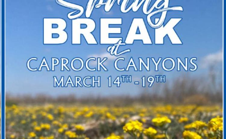 Spring Break events at Caprock Canyons State Park