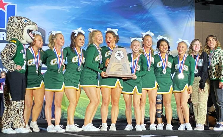 STATE RUNNERS-UP The Guthrie cheerleader squad was recognized as State Cheer Competition runners-up last week in Fort Worth. They competed with squads across the state and advanced to the finals, with only Munday rated higher among the 1A cheer squads in the state. MORE PHOTOS, PAGE 6 | TEXAS 1A FAN PHOTO