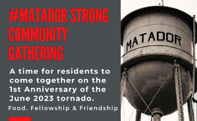 Matador to mark tornado anniversary this Friday