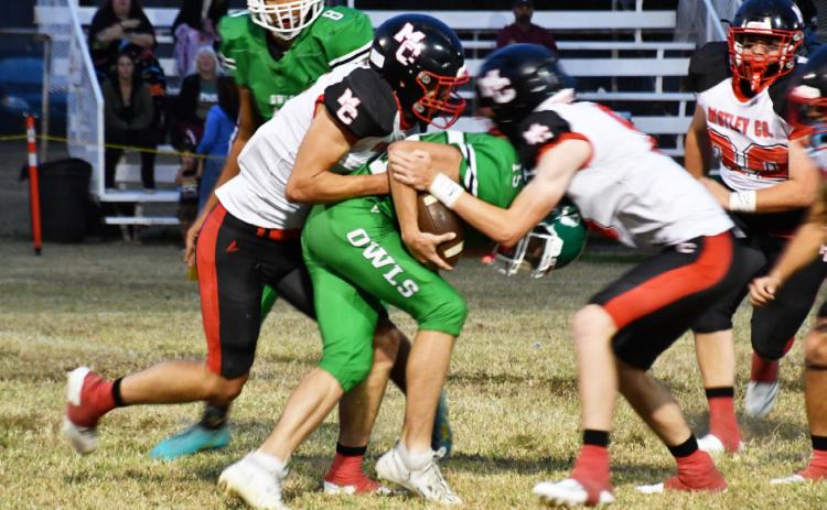 HOLDINGTIGHT to their 1A D2 #8 spot, the Motley County Matadors shut out the Hedley Owls 64-0 for the first district win of the year. | COURTESY PHOTOS