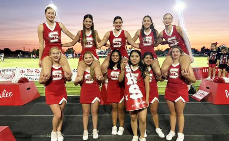 PHOTO OF THE WEEK The winner of the Texas 1A Fan Frenzy Wacky Wednesday this week is Brooke Forbes with her picture of the Silverton Cheerleaders. She wins 12 sport-themed Banner/Fan/ Noise makers from Gandy Ink. | BROOKE FORBES PHOTO